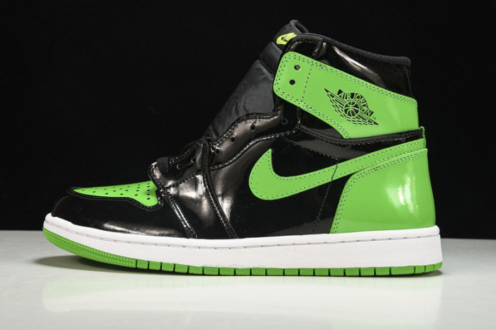air jordan 1 high og patent pine green 555088-065